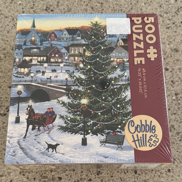 Cobb Hill puzzle Christmas Winter Scene Puzzle - Picture 1 of 3